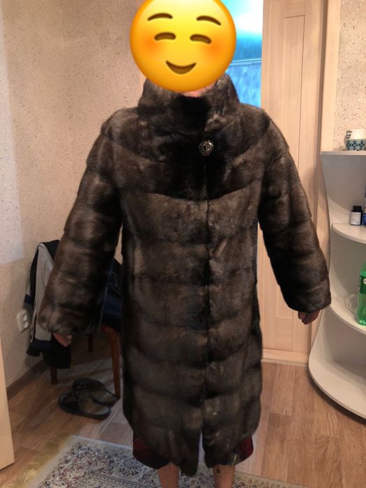Норковая шуба в хорошем состоянии