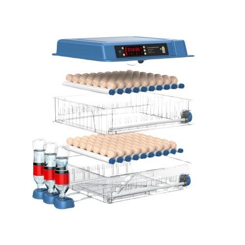 Incubator ouă profesional automat Rico, 128 ouă - Transport gratuit