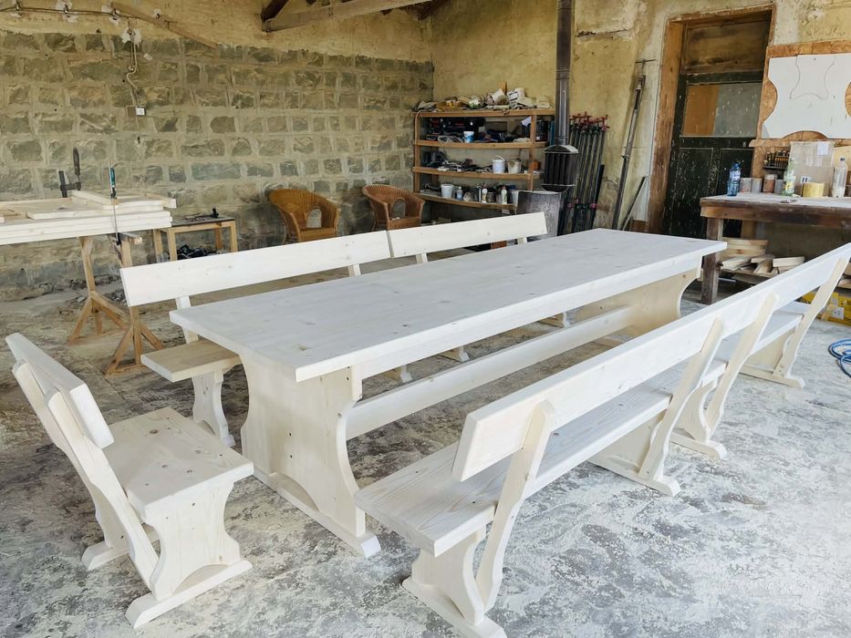 Баварски/Градински Маси и Пейки