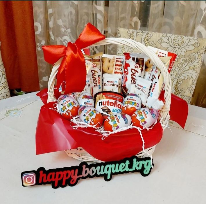 Большая конфета букет сладости