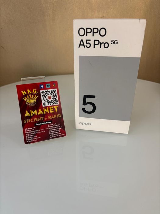Oppo A5 Pro sigilat 256gb Amanet BKG