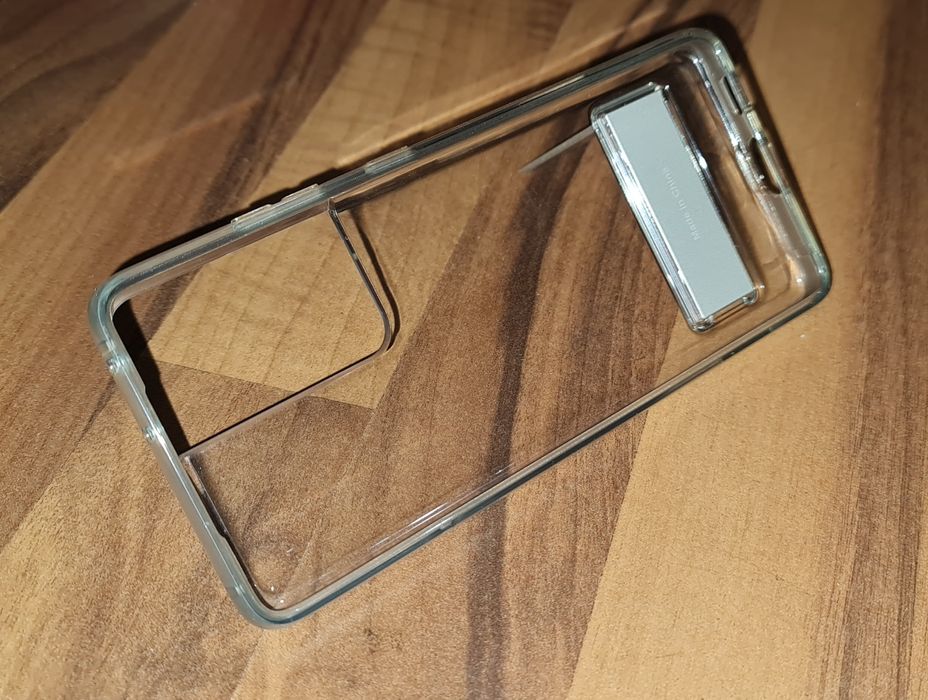 Husa originala Samsung Clear Standing Cover Galaxy S21 Ultra 5G G998
