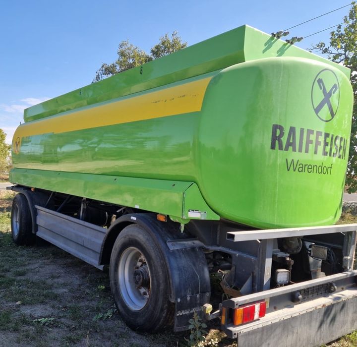 Cisternă 18000l aluminiu pe arcuri cisternă apă  Bazin apă pe stoc