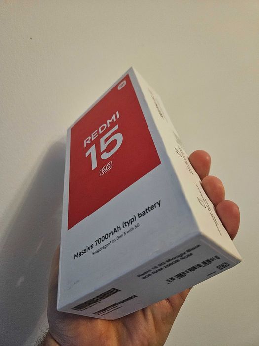 Xiaomi redmi 15 256 gb 5G sigilat la cutie.