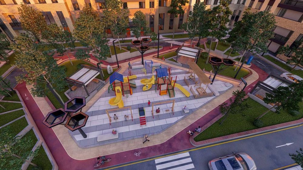 2-комнатная квартира 52,6 м², ЖК Dreamland Parkent Паркентский