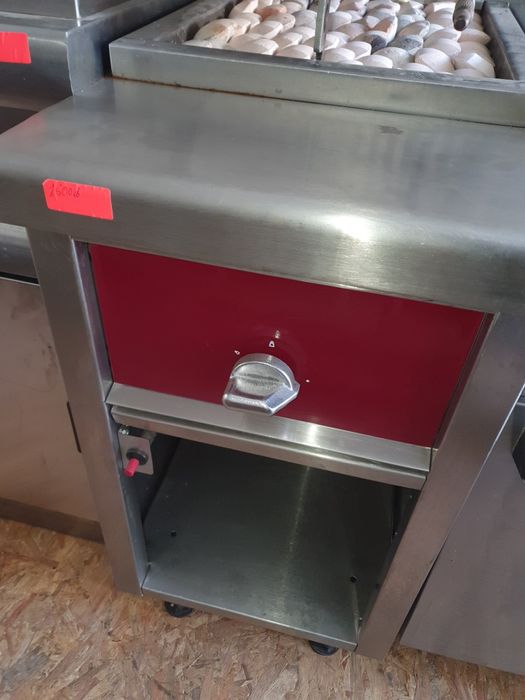 Скара на газ с вулканични камъни