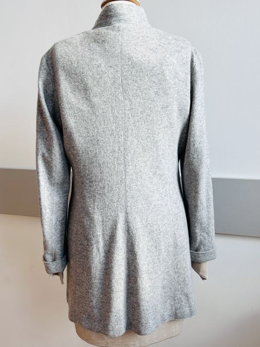 Страхотно елегантно вълнено палте л/тренч White Label