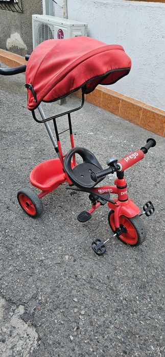 Продам детский велосипед с ручкой для мамы