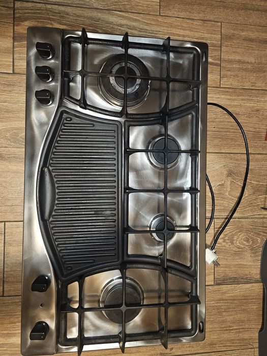 Plita incorporabila pe gaz Hotpoint Ariston 87 cm