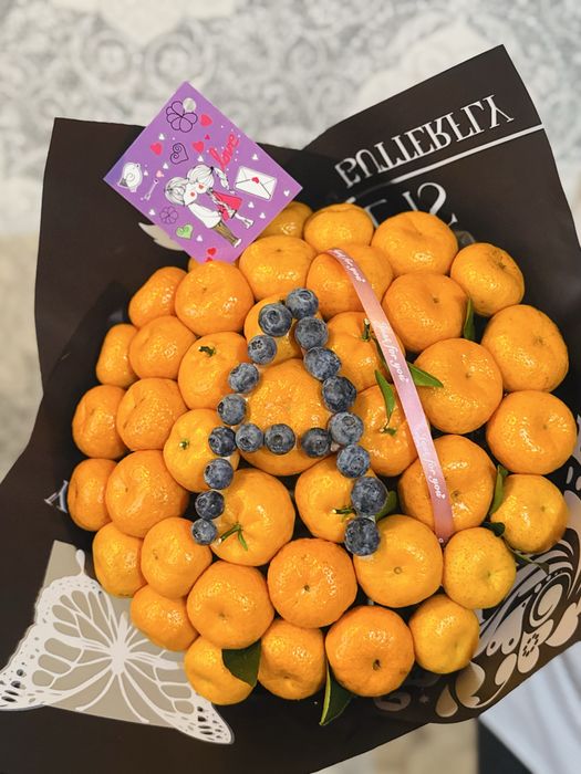 Мандариновые букеты