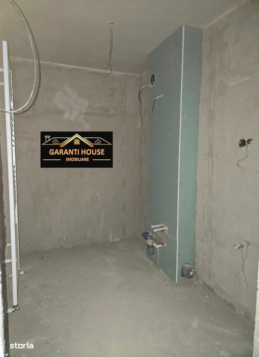 Bloc nou, apartament cu o camera + terasa, semifinisat, 53 500€ neg.