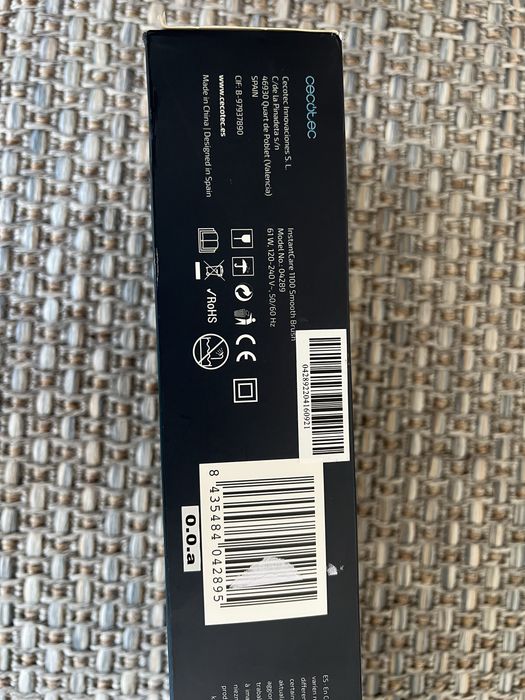 Електрическа йонна четка за изправяне cecotec Bamba InstantCare