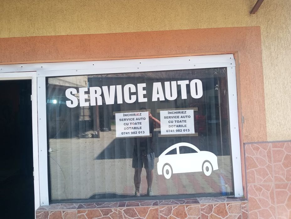 Inchiriez service auto cu toate dotarile