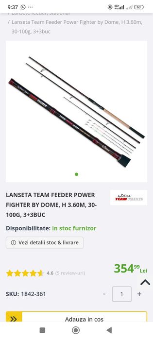 Vând combo feeder dome gabor