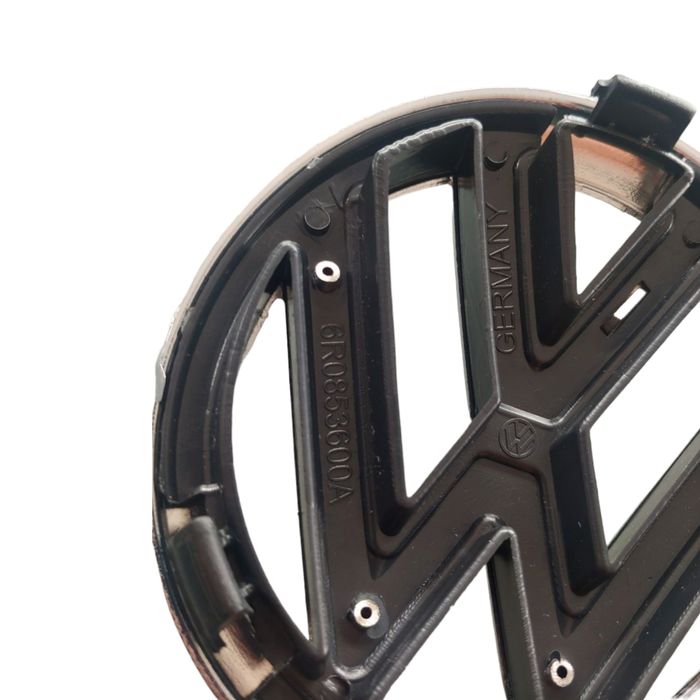 120мм Предна емблема за Фолксваген VW ПОЛО POLO 2009-15 OEM 6R0853600A