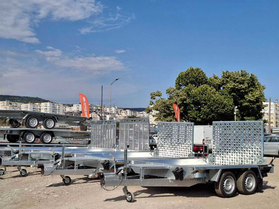 НОВО ремарке за строителна техника MARTZ BAU-3 400/3 3500kg