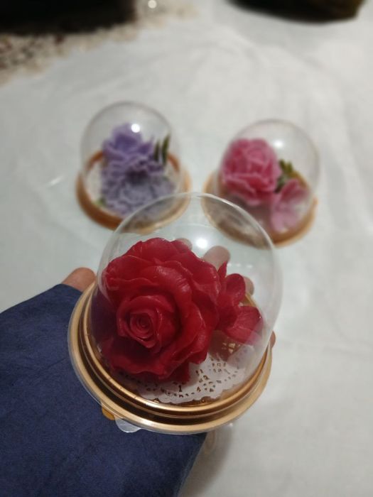 Bayram uchun sovunli buket sovg‘asi Sovunli atirgul buketlari Toshkent