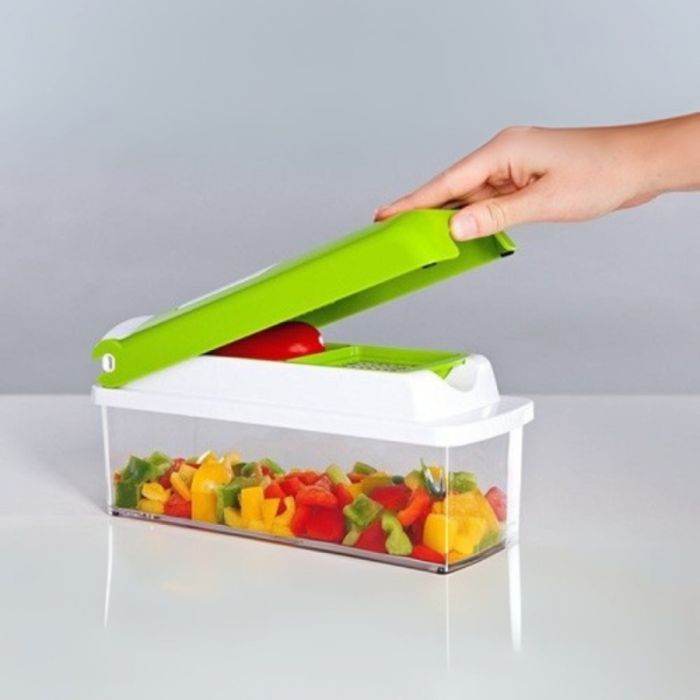 Кухненско Ренде за зеле, моркови с контейнер - Nicer Dicer Plus от 13