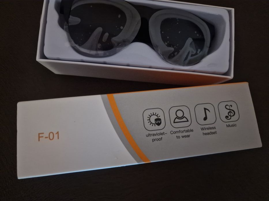 Ochelari Smart Bluetooth multifuncționali,   lentile HD,unisex Pret 150Lei