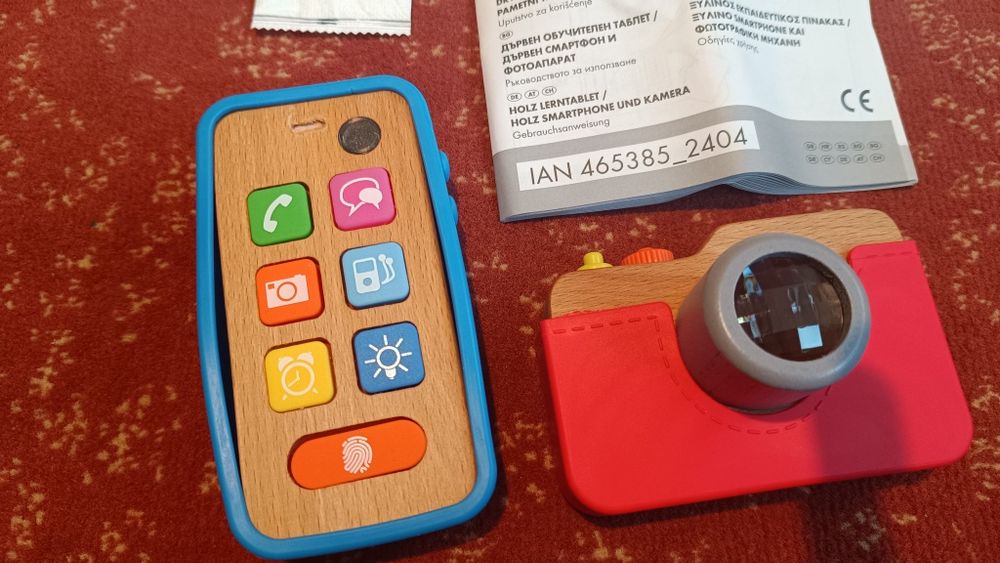 Set jucării creativitate cu baterii tableta aparat foto și tableta grafica