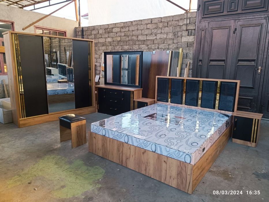 Spalni va stenka garniturlar kelin kuyovlar uchun