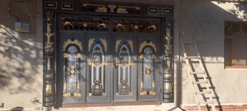 Под заказ навес, решетка, дарвоза эшик