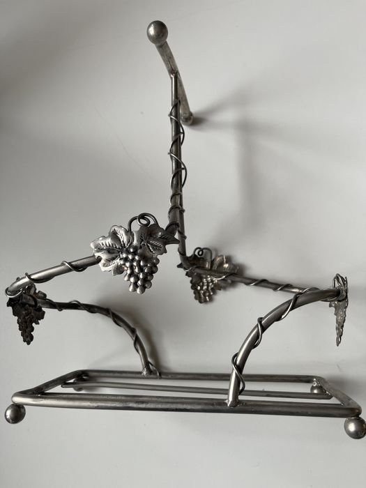 Стилна Винтидж поставка за бутилка вино Франция