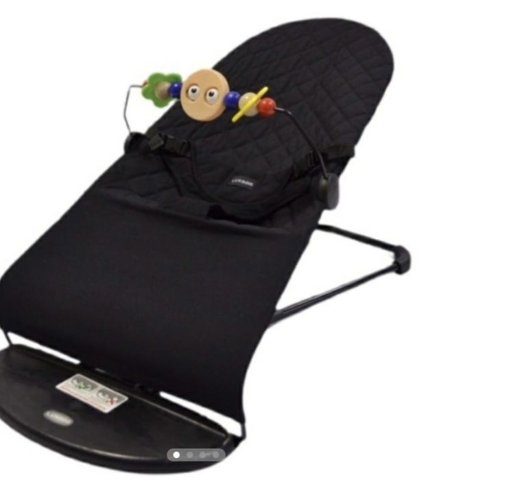 Шезлонг good luck черный