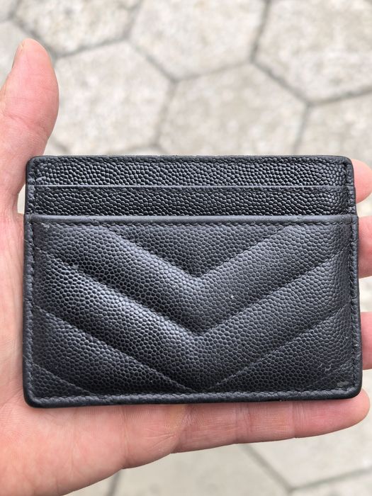 YSL Saint Laurent Cassandre Matelasse Cardholder