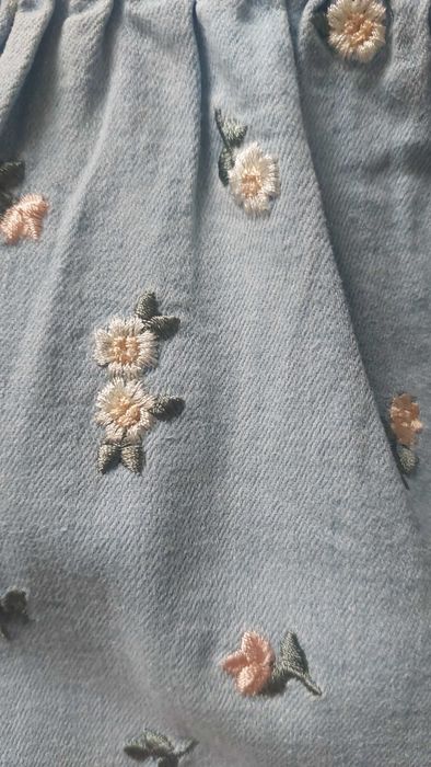 Prenatal дънкова детска рокличка