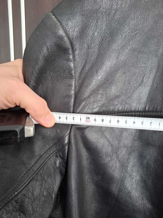 Haina lunga de piele - barbati - XL - Piele veritabila