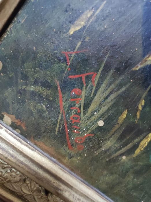 Tablou epoca  L. Ferrando