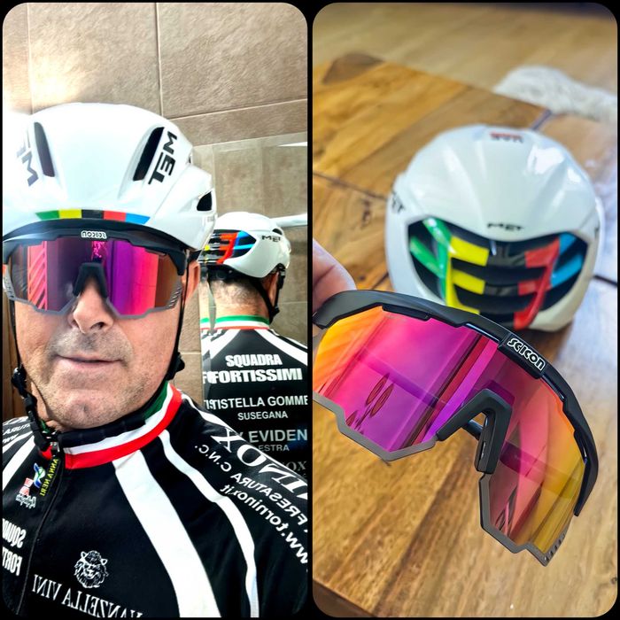 Casca Met Manta, Ochelari Scicon Aeroshade