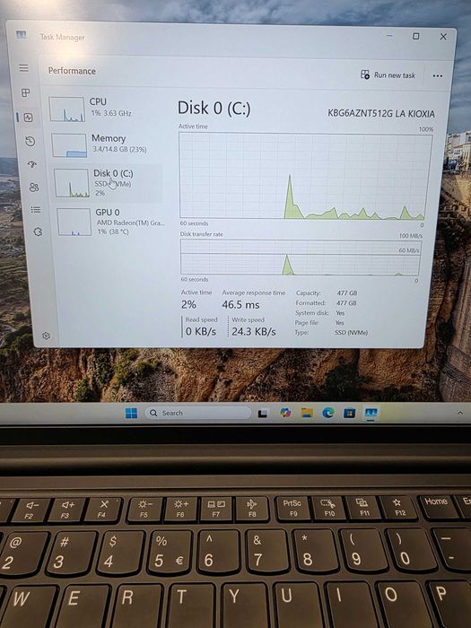 Hope Amanet P4 Laptop Lenovo ThinkPad E14 GEN6 RYZEN 5-5735HS 16GB RAM