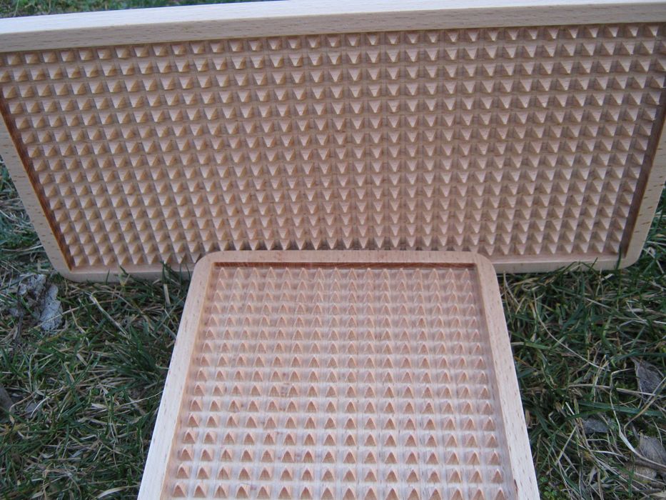 Садху за гвоздестоене с дървени пирони-пирамидки през 8-10-12мм.