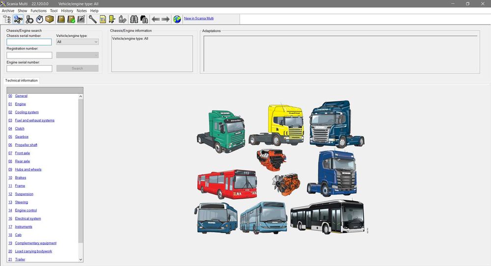 Programe identificare piese camioane și autobuze – Instalare completă