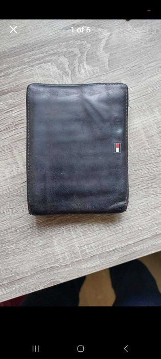 Продавам кожен портфейл Tommy Hilfiger