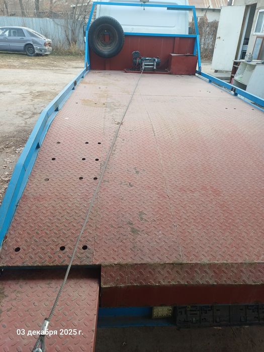 Платформа эвакуатора с лебедкой