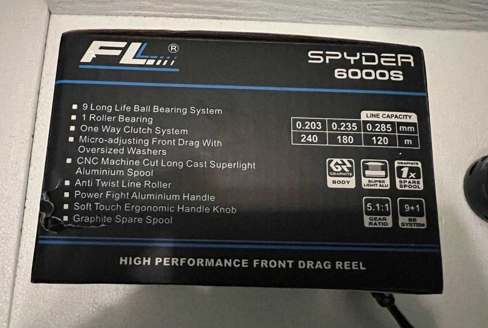 Mulineta Feeder FL SPYDER SD 6000 FD 9+1BB