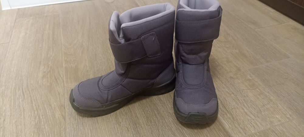 Детски ботуши  QUECHUA за сняг непромокаеми с велкро