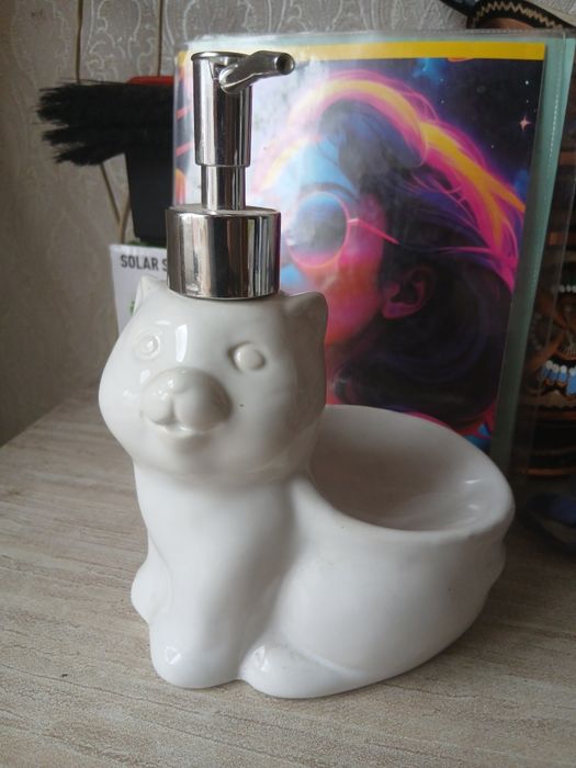 Дозатор мыла керамика