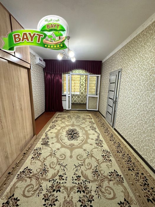 1в2/1/4, Чиланзар 24, Парковка+Огород+Подвал 1.5х6 продаётся квартира~