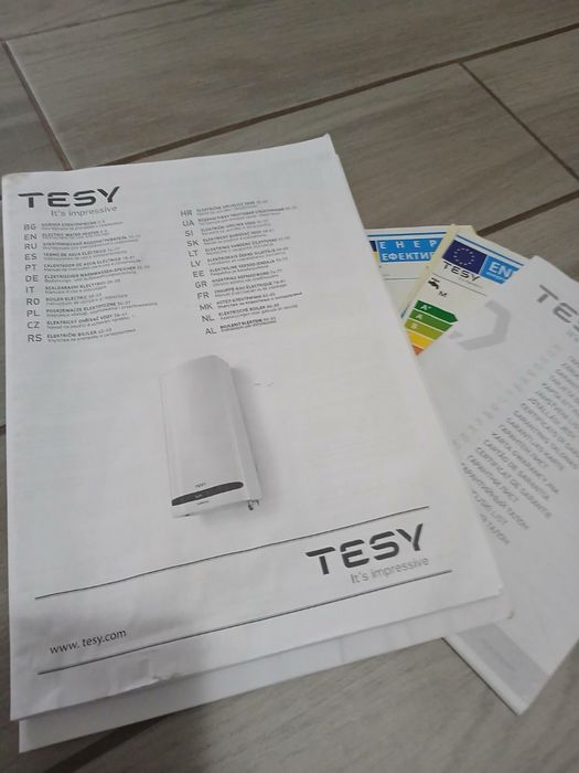 Бойлер Tesy Bellislimo нов 80 литра
