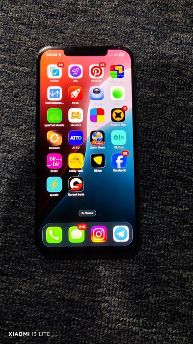 Iphone 12 pro max bolishi 369$ yomks 77%