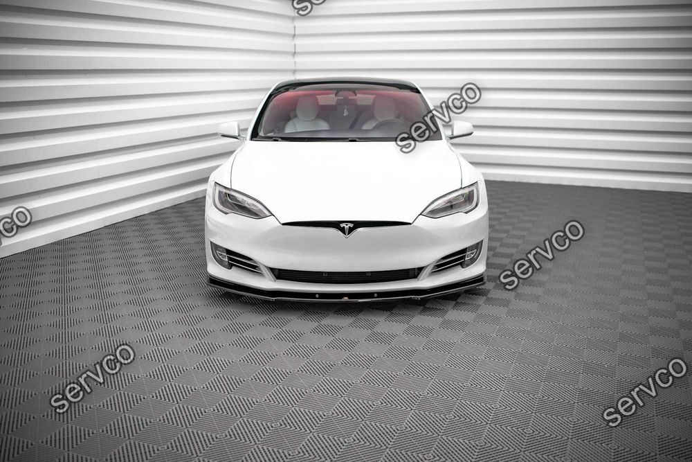 Prelungire bara fata Tesla Model S Facelift 2016- v1 - Maxton Design