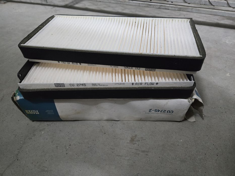 Filtru de aer Mercedes W220, 210, C215 pentru habitaclu MANN-FILTER CU 2745-2 Mer
