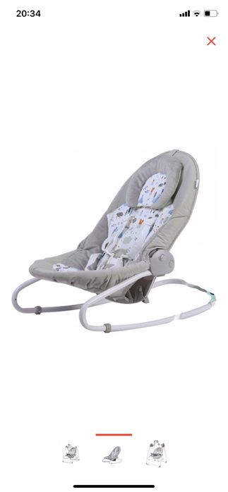 Качели шезлонг детские