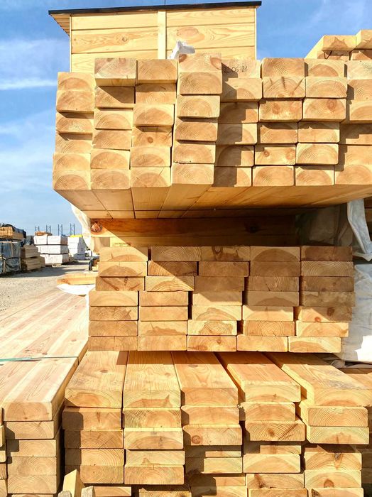 Grinzi KVH - 13 metri IMBINATE IN DINTI Pin Silvestru – 60x200x13000mm