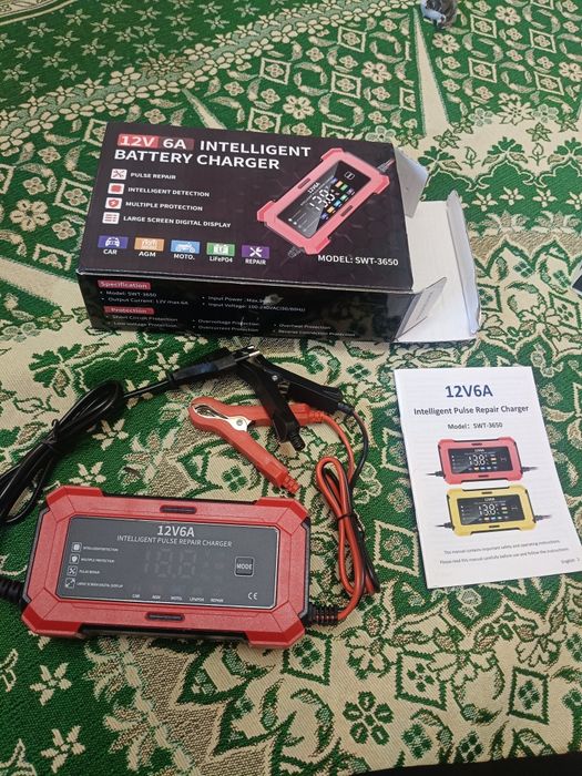 Зарядка аккумулятора