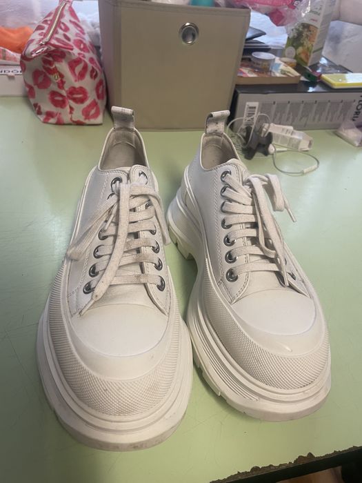 Platforme Alexander McQueen Thread Slick Low Lace